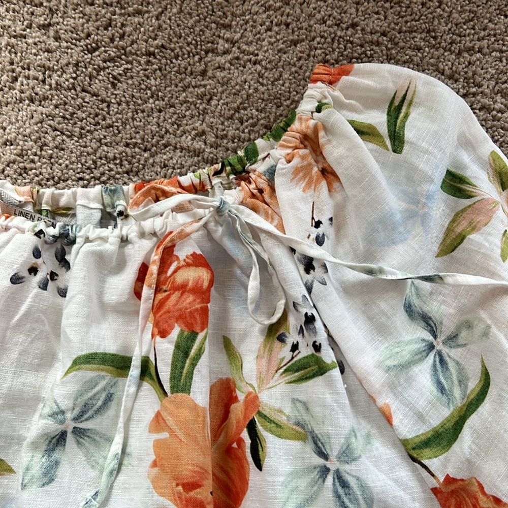 Hester & Orchard Linen Floral Top - Picture 5 of 9
